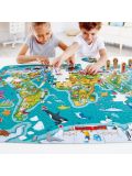 Puzzle per bambini Hape – Puzzle e gioco mappa del mondo 2 in 1