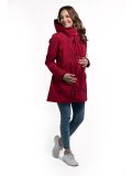 Giacca maternità e per portare Wombat Shell - Cherry Red 4 in 1