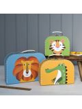 Set da 3 valigette Rex London – Animali della foresta