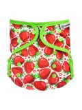 Cover universale per pannolini lavabili T-tomi- Cover Strawberries con bottoni