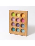 Gioco in legno Grimm's- Tavola dei colori, Sortingboard Pastel
