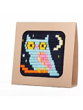 Kit per il ricamo Sozo- Punto croce per bambini Owl