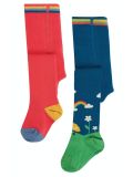 Collant da bambina Frugi – Little Norah, confezione da 2 paia