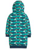 Vestito da bambina con cappuccio Frugi – Harriet Hoody Dress Above the Clouds