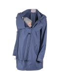 Giacca maternità e per portare Wombat Shell - Light blue 4 in 1