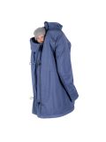 Giacca maternità e per portare Wombat Shell - Light blue 4 in 1