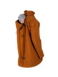 Giacca maternità e per portare Wombat Shell - Caramel 4 in 1