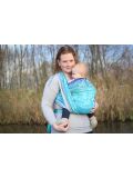 Fascia portabebè Yaro - Four winds aqua grad natural hemp