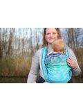 Fascia portabebè Yaro - Four winds aqua grad natural hemp