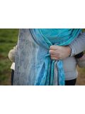 Fascia portabebè Yaro - Four winds aqua grad natural hemp
