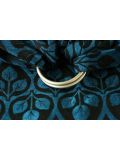 Fascia ad anelli Yaro - La vita blue black linen