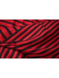 Yaro Stripes Contra Black Red Whool Hemp - Ring Sling