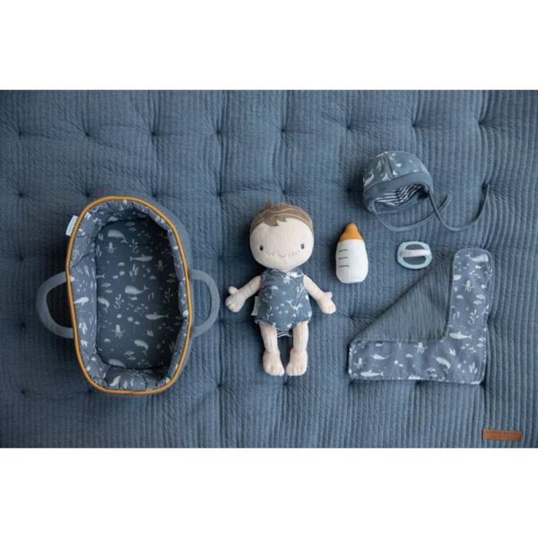 Bambola morbida Little Dutch-Set Bambola di stoffa Baby Doll Jim 