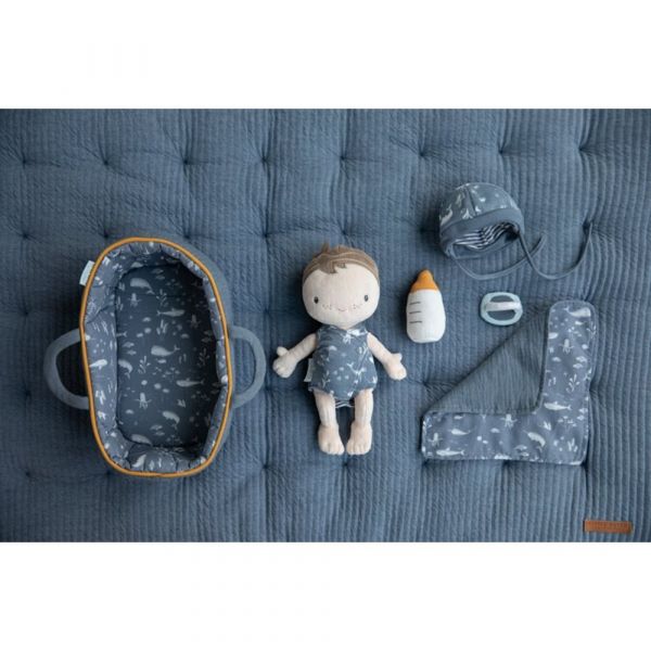 Bambola morbida Little Dutch-Set Bambola di stoffa Baby Doll Jim 