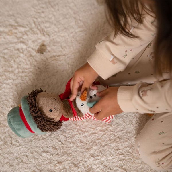Bambola Morbida Little Dutch- Doll Jake con pupazzo di neve