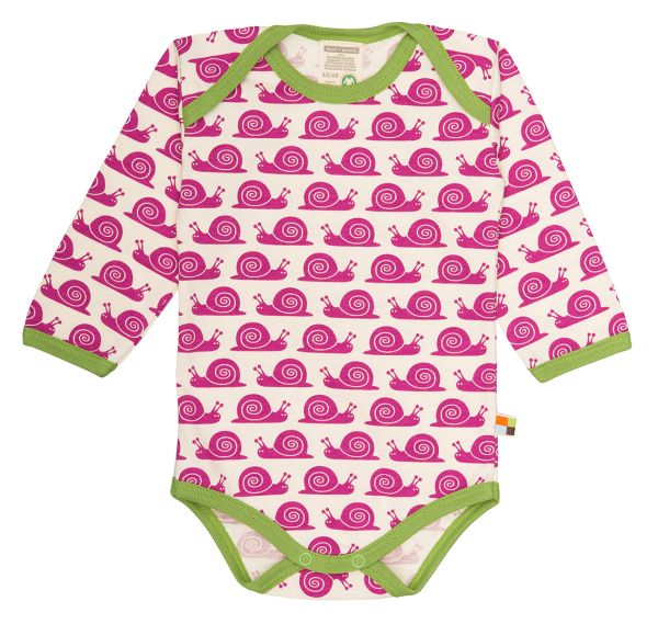 Body per bambino Loud+Proud- Body manica lunga in cotone biologico in vari colori e taglie
