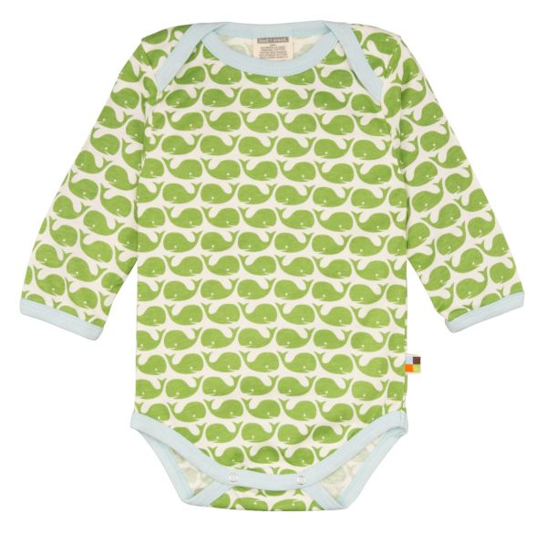 Body per bambino Loud+Proud- Body manica lunga in cotone biologico in vari colori e taglie
