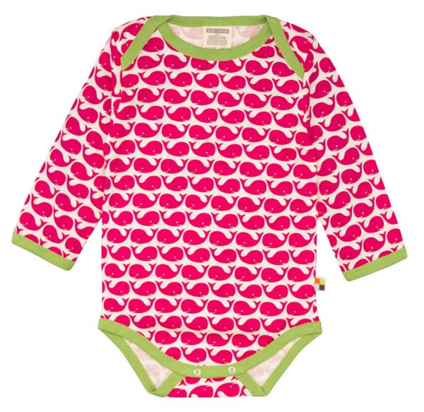 Body per bambino Loud+Proud- Body manica lunga in cotone biologico in vari colori e taglie