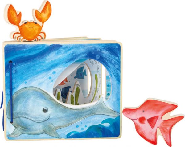 Libro per bambini Legler - Libro illustrato ed interattivo - Mondo sottomarino