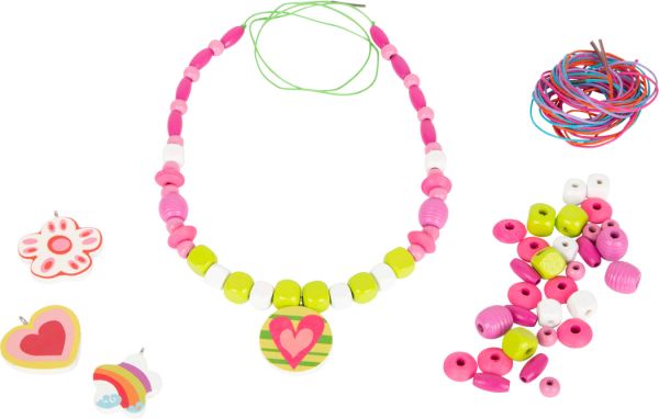 Gioco in legno Legler – Set di perle da infilare