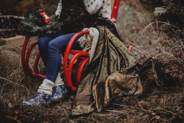 Fascia portabebè Luluna- Geo Deer Golden Eve