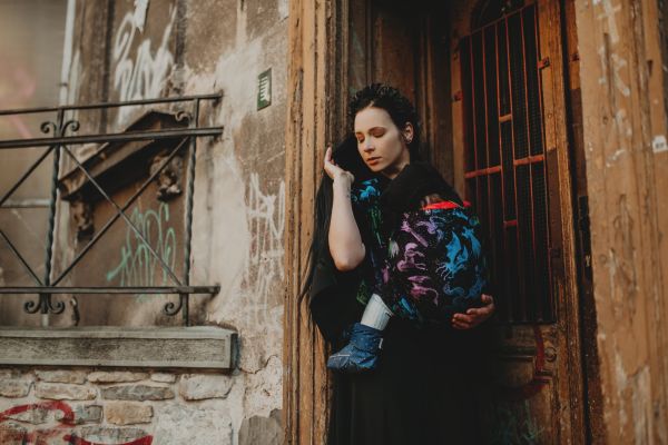 Fascia portabebè Luluna- Magicals Night Aurora