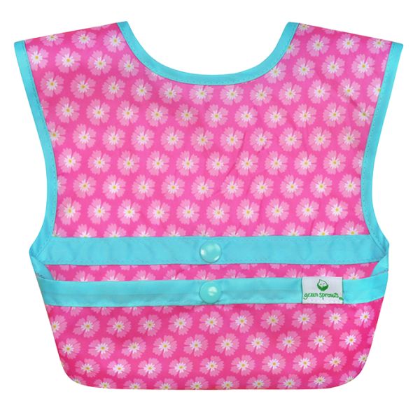 Set da 3 Bavaglini impermeabili snap & go Green Sprouts in vari colori 9-18 mesi