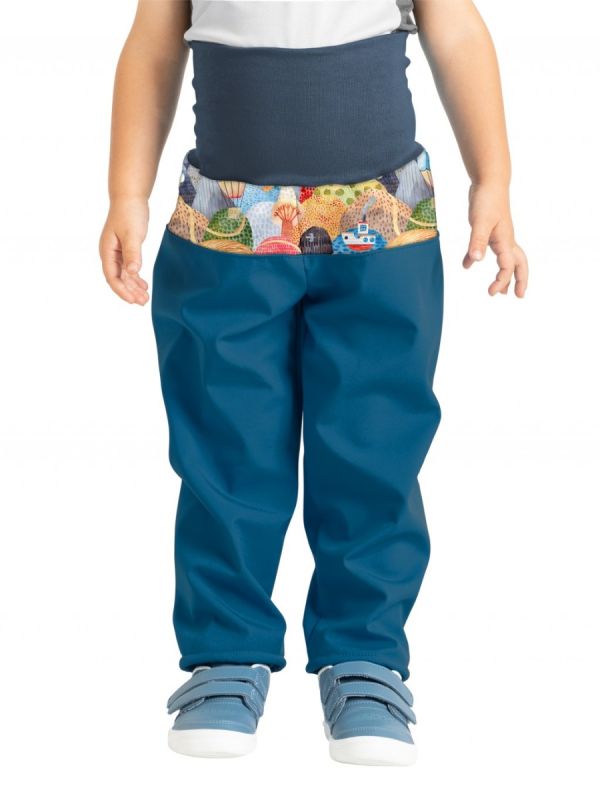 Pantalone da bambino in softshell impermabile Unuo - Happy little ones