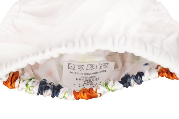 Pannolino lavabile Blümchen - Pocket con velcro senza inserti Wild life in vari colori