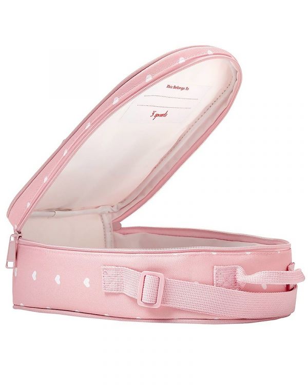 Borsa termica Porta pranzo con tracolla 3 Sprouts- Cerbiatto rosa