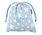 Accessori infanzia e scuola- Sacca zaino con stelle