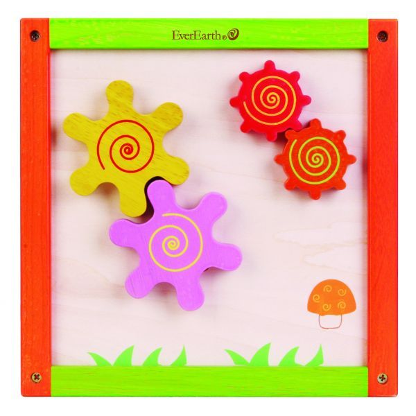 Gioco in legno Everearth - Cubo Multi Attività 5 in 1