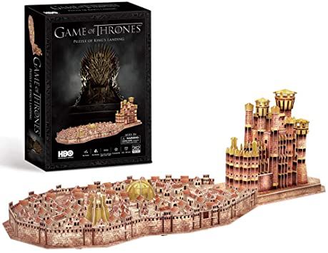 Puzzle tridimensionale Cubic Fun- Trono di spade, King's Landing