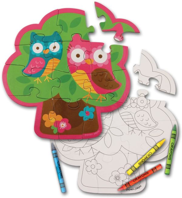 Gioco creativo Stephen Joseph - Puzzle Gioca & Crea in vari colori