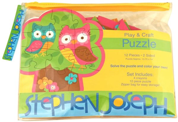 Gioco creativo Stephen Joseph - Puzzle Gioca & Crea in vari colori
