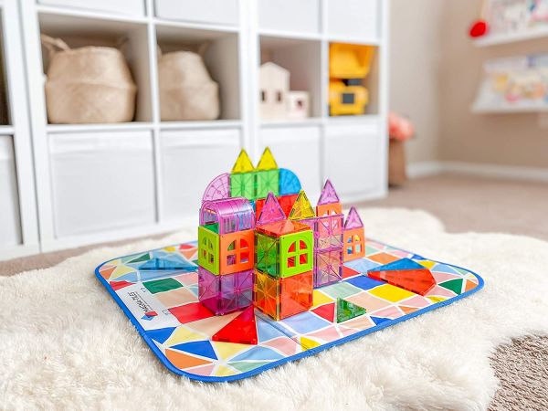 Contentiore per costruzioni magnetiche Magna tiles