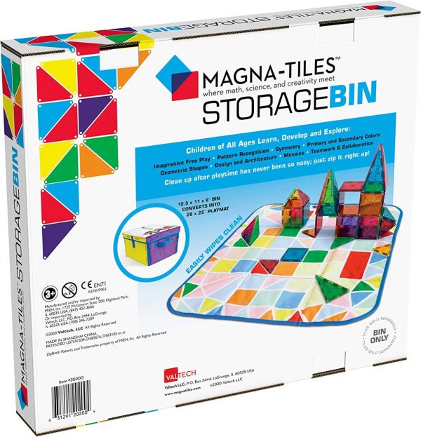 Contentiore per costruzioni magnetiche Magna tiles