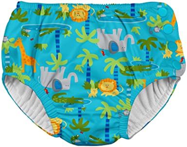 Costume Contenitivo I Play - Aqua Jungle con bottoncini laterali