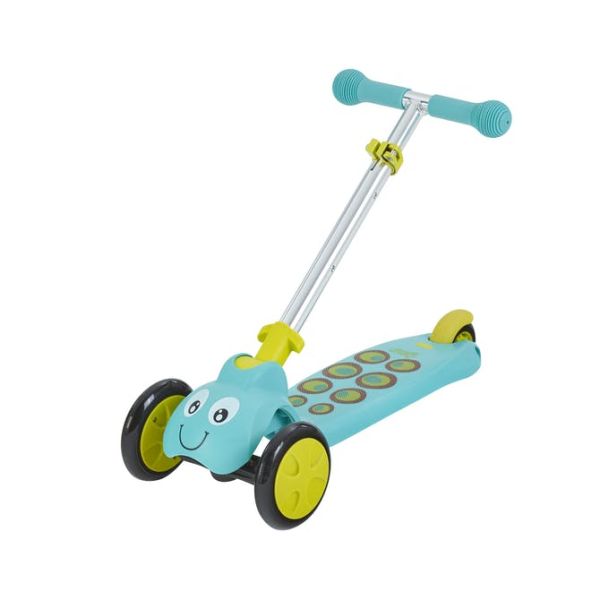 Monopattino richiudibile per bambini Scootiebug - Splodge green
