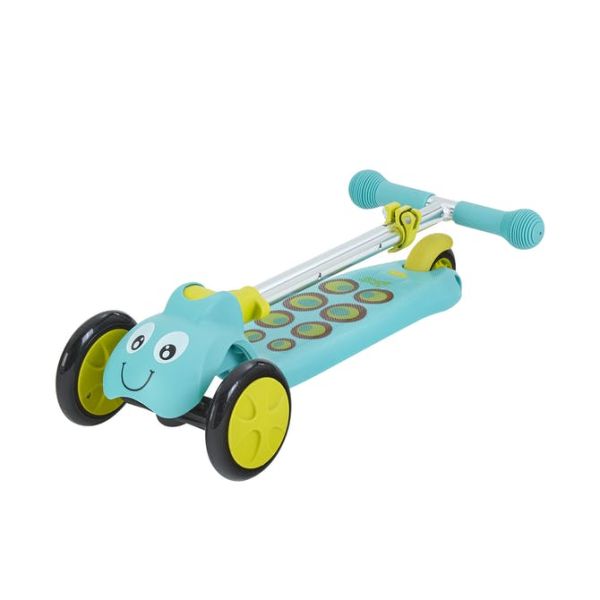Monopattino richiudibile per bambini Scootiebug - Splodge green