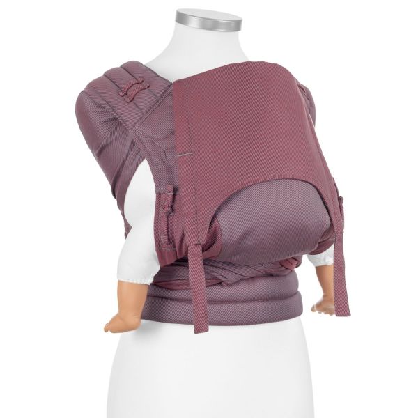 Fidella Fly Tai Baby Size- Mei tai Lines red