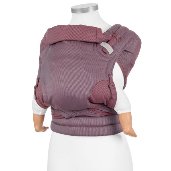 Fidella Fly Tai Baby Size- Mei tai Lines red