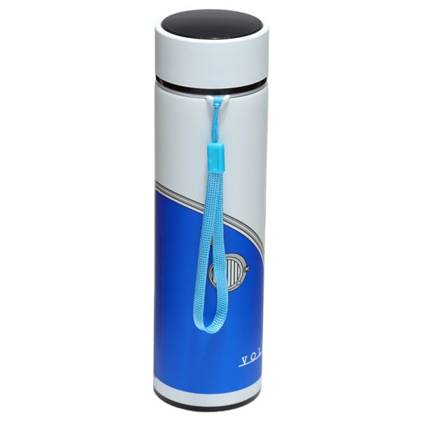 Borraccia termica Puckator in Acciaio Inossidabile 450ml con termometro digitale in vari colori