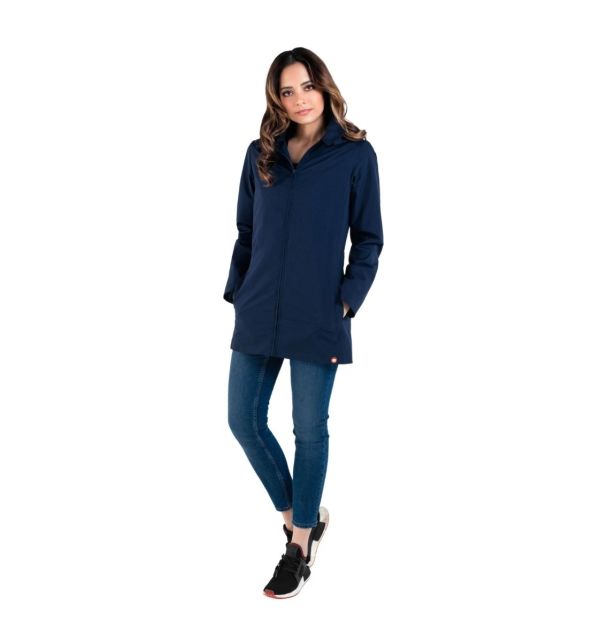 Giacca a vento impermeabile maternità e per portare Wombat - Numbat go Marino