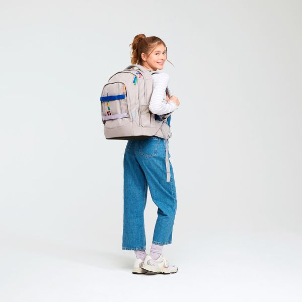 Zaino ergonomico Satch- Zaino per la scuola media Colourful mind