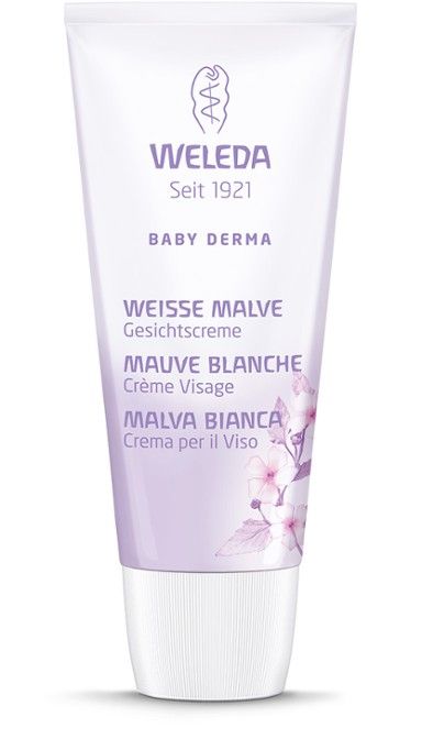 Baby Derma Malva Crema viso 50ml, per pelli ipersensibili