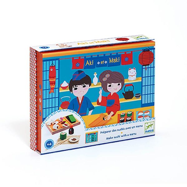 Gioco in legno Djeco- Aki et Maki - sushi set