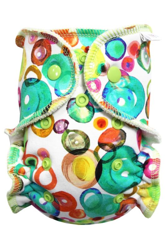 Pannolino lavabile Breberky- Fitted Newborn senza inserti in vari colori