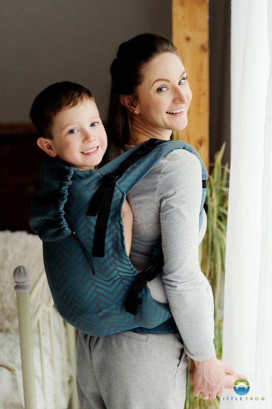 Marsupio ergonomico Little Frog- Preschooler Dark Miles