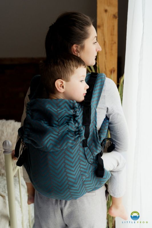 Marsupio ergonomico Little Frog- Preschooler Dark Miles